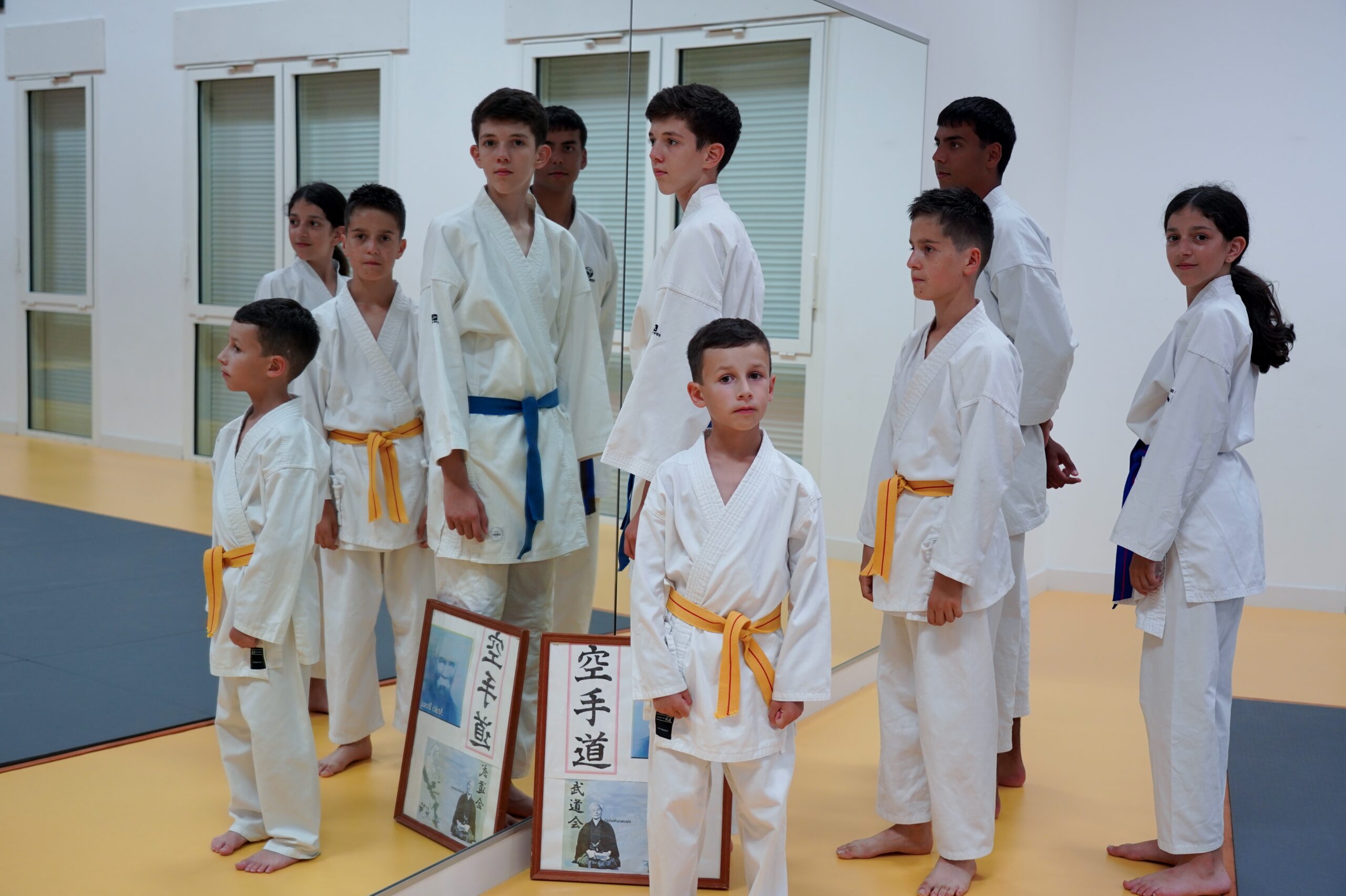 jeunes karatékas